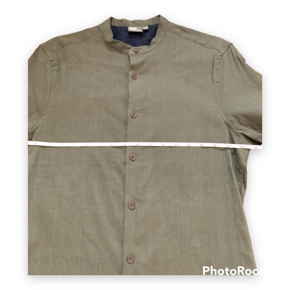 ✨NWOT ASOS Slim Fit Short Sleeved Button Down Shirt - Picture 3 of 6